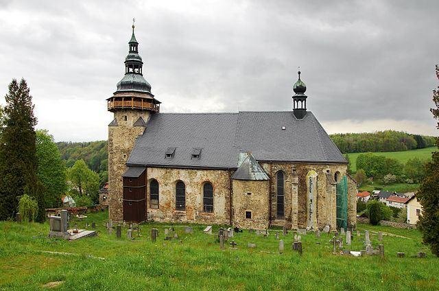 Kostel sv. Jiří v Horním Slavkově | Foto:  Lubor Ferenc – Wikimedia Commons | Licence: CC-BY-SA 4.0