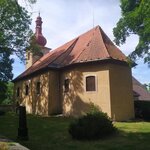 Kostel sv. Osvalda v obci Nebanice | Foto: Archiv spolku Ocelová pěst | Licence: Všechna práva vyhrazena