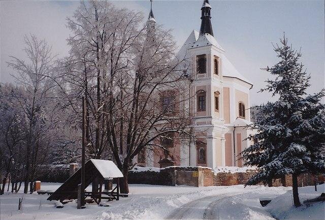 Kostel sv. Anny a sv. Jakuba Většího ve Staré Vodě | Foto: A.macurova – Wikimedia Commons | Licence: CC-BY-SA 4.0