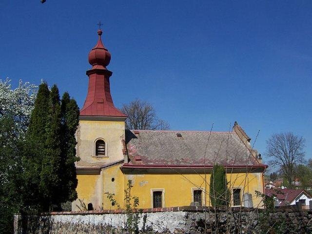 Kostel Narození sv. Jana Křtitele v Tehově | Foto: Občanské sdružení Tehov | Licence: Všechna práva vyhrazena