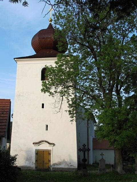Kostel Narození Panny Marie v Kamýku nad Vltavou | Foto: Huhulenik - Wikimedia Commons | Licence: Uveďte autora 3.0 Česko