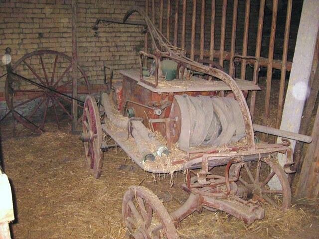 Hasičská stříkačka z roku 1893 | Foto: Obec Ústín | Licence: Všechna práva vyhrazena