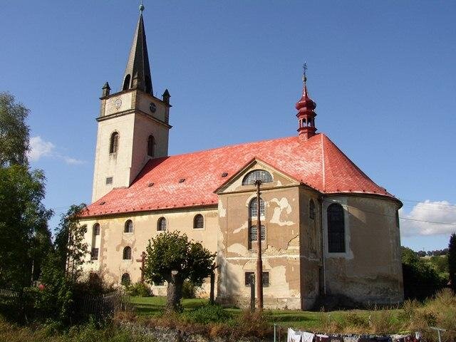 Kostel sv. Kateřiny v Dolním Podluží | Foto: Mirek256 - Wikimedia Commons | Licence: Uveďte autora – Zachovejte licenci 3.0 Česko