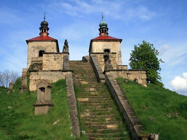 Kalvárie na Ostré u Ústěku | Foto: Karel Jakubec - Wikimedia Commons | Licence: Uveďte autora 3.0 Česko