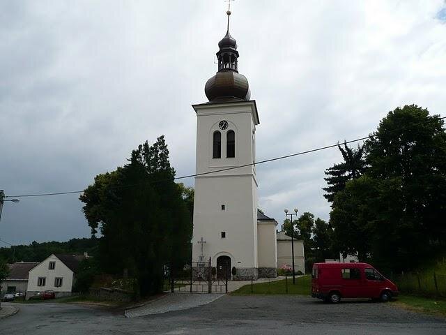Kostel Narození Panny Marie ve Stěbořicích | Foto: Petr Mikeska - Picasa | Licence: Uveďte autora - Zachovejte licenci 3.0 Česko