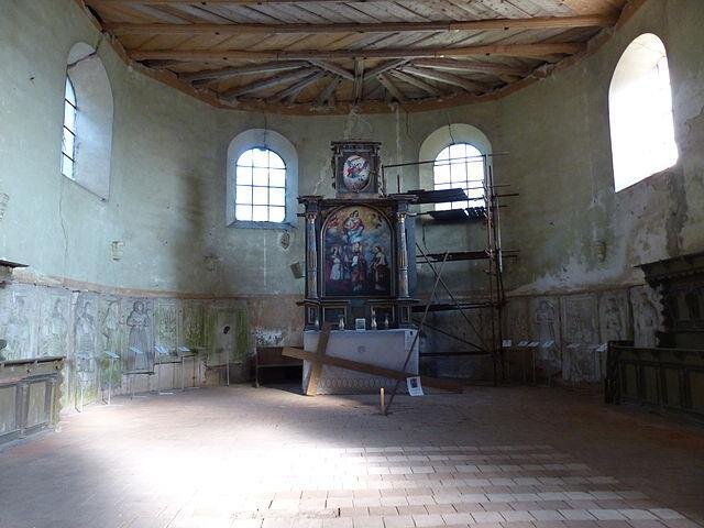 Interiér kostela sv. Wolfganga v Ostrohu | Foto: PeterBraun74 – Wikimedia Commons | Licence: CC-BY-SA 4.0
