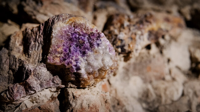 Ametysty detail | © Vojtěch Kmenta