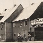 Historická fotografie kina z let 1939–1945 | Foto: Archiv obce Pernink | Licence: Všechna práva vyhrazena
