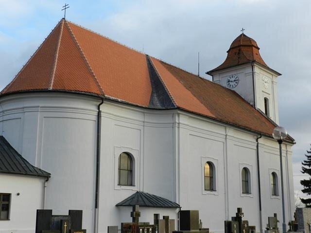Kostel sv. Anny v Bořeticích | Foto: Obec Bořetice | Licence: Všechna práva vyhrazena