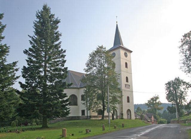 Kostel sv. Kateřiny ve Zlaté Olešnici | Foto: Petr1888 – Wikimedia Commons | Licence: CC-BY-SA-4.0