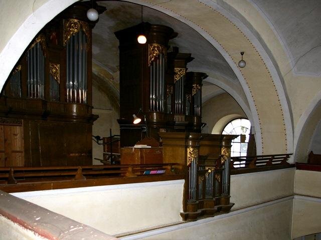 Varhany v kostele Nanebevzetí Panny Marie v Nechanicích| Foto: MAS Hradecký venkov, o.p.s. | Licence: Všechna práva vyhrazena 