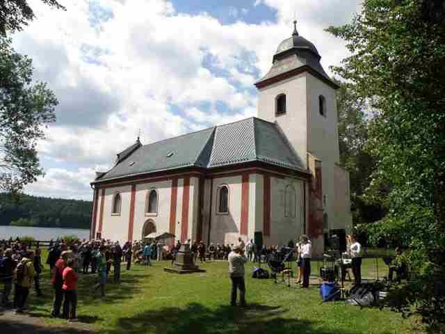 Kostel sv. Víta v Zahrádce u Ledče nad Sázavou | Foto: Spolek Přátelé Zahrádky | Licence: Všechna práva vyhrazena