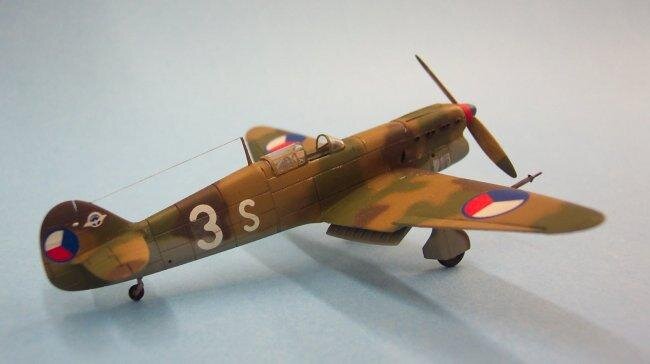 Model letounu Avia B-35.1 | FOTO: Archiv CZECH SPITFIRE CLUB spolek letecké historie | Všechna práva vyhrazena