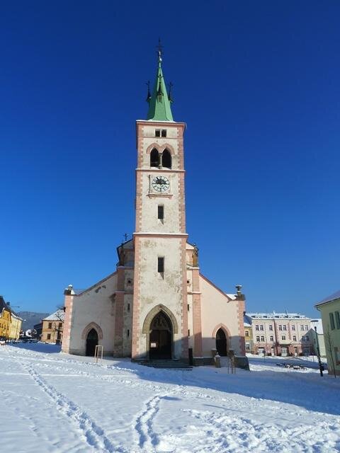 Kostel sv. Markéty v Kašperských Horách | Foto: Město Kašperské Hory | Licence: Všechna práva vyhrazena