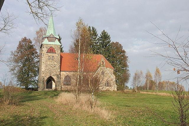 Kostel Nejsvětějšího Srdce Páně v Borovničce | Foto: Petr1888  – Wikimedia Common| CC-BY-SA 4.0