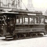 Při zahájení provozu libereckých tramvají 25. srpna 1897 bylo k dispozici prvních osm vozů. | Foto: Boveraclub z. s. | Licence: Všechna práva vyhrazena