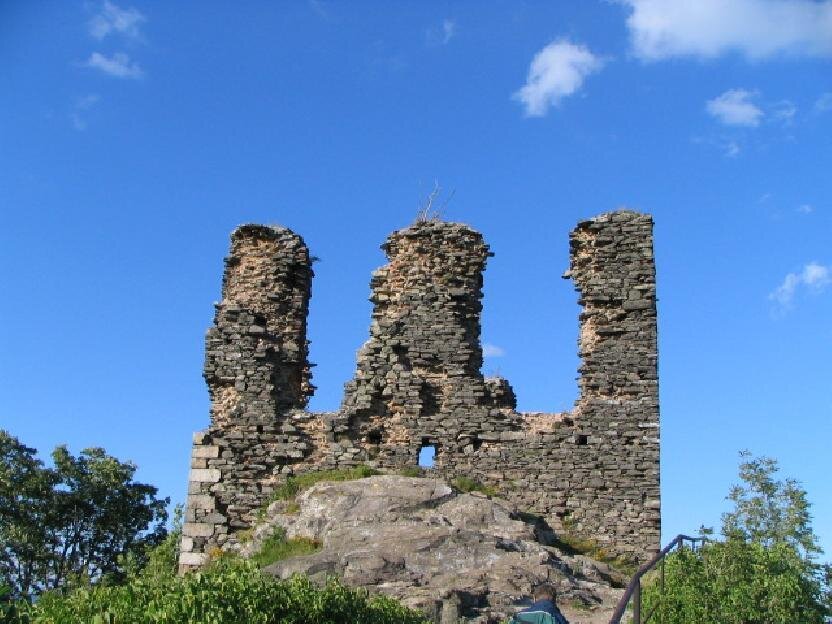 Zřícenina hradu Engelsburg | Foto: Orangeman - Wikimedia Commons | Licence: Uveďte autora 3.0 Česko