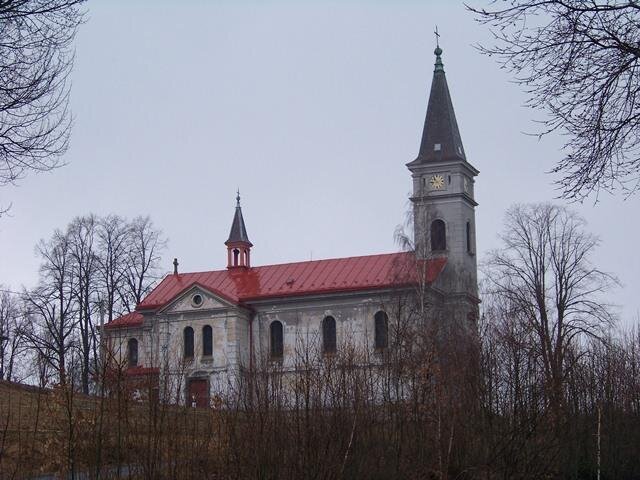 Kostel Navštívení Panny Marie v Lučanech | Foto: ŠJů - Wikimedia Commons | Licence: Uveďte autora - Zachovejte licenci 3.0 Česko 