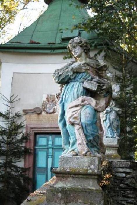 Vstupní dveře - kaplička Jasenný | Jaroslav Maryška | Všechna práva vyhrazena
