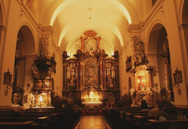 Kostel sv. Maří Magdaleny, Brno | Foto: ERCO Lighting GmbH, organizační složka Praha | Licence: Všechna práva vyhrazena