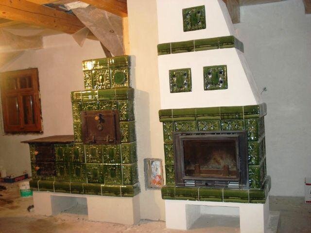 Kachlová kamna | Foto: Valašské dřevěnice - Petr Šobáň | Licence: Všechna práva vyhrazena