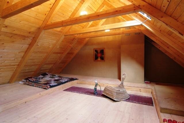 Lysovice - půda nad dílnou | Ing. arch. Edita Vlčková | Všechna práva vyhrazena