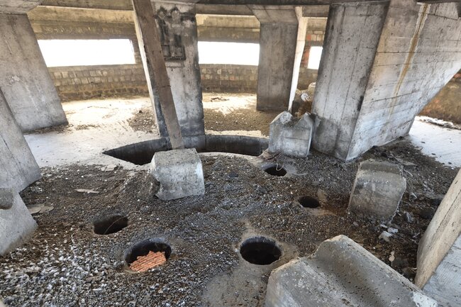 Interiér vodojemu pod nádrží (Ostrava-Přívoz) | © Robert Kořínek