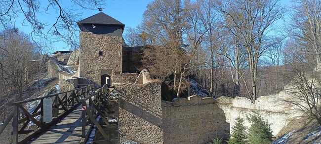 Lukov je jeden z nejstarších a nejvýznamnějších hradů na Moravě. | © Spolek přátel hradu Lukova