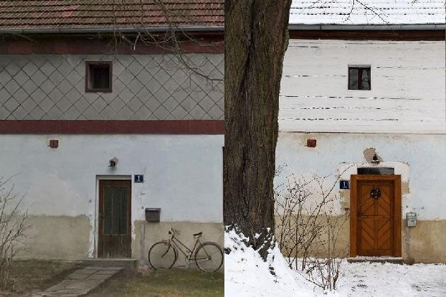 Vysoká čp.1, Javorník u Vysokého Mýta – obnova bývalého zájezdního hostince, srovnání stavů 2021 a 2022 | Foto: Barbora Šedová | Všechna práva vyhrazena