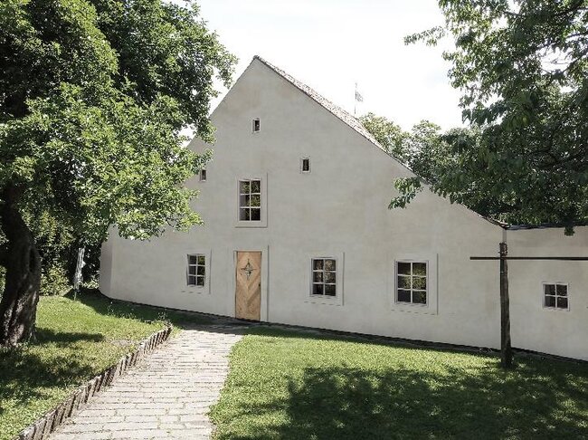 Třeboň, pevnostní bašta Nová katovna – projektová vizualizace vstupního průčelí | Foto: Ing. arch. Zuzana Ficalová | Licence: Všechna práva vyhrazena
