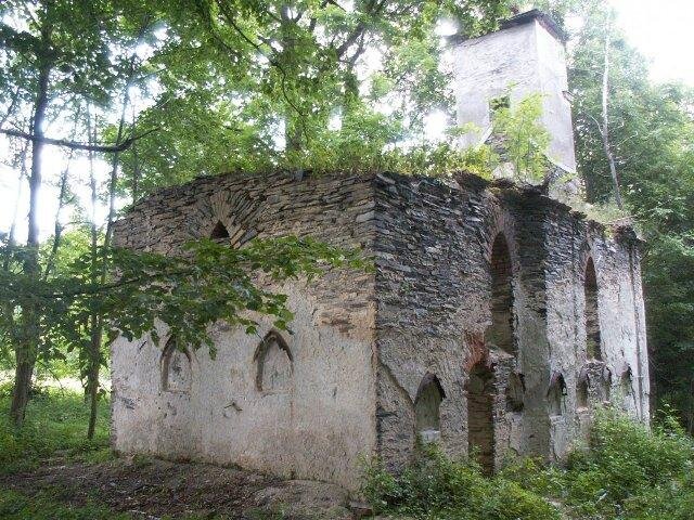 Pastviny v okrese Bruntál – kaple sv. Anny | Foto: Zničené kostely | Všechna práva vyhrazena