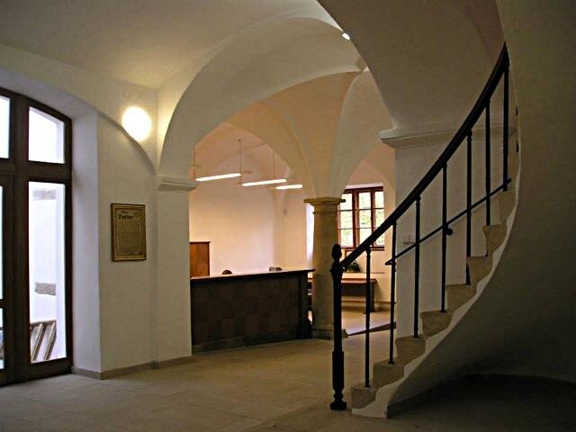 Dačice - interiér historické budovy radnice | Foto: Ing. arch. Miroslav Dvořák | Licence: Všechna práva vyhrazena