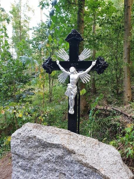 Velké Hydčice, kostel sv. Klimenta – obnova a instalace Prácheňsko-šumavského křížku | Foto: Jan Novotný | Licence: Všechna práva vyhrazena