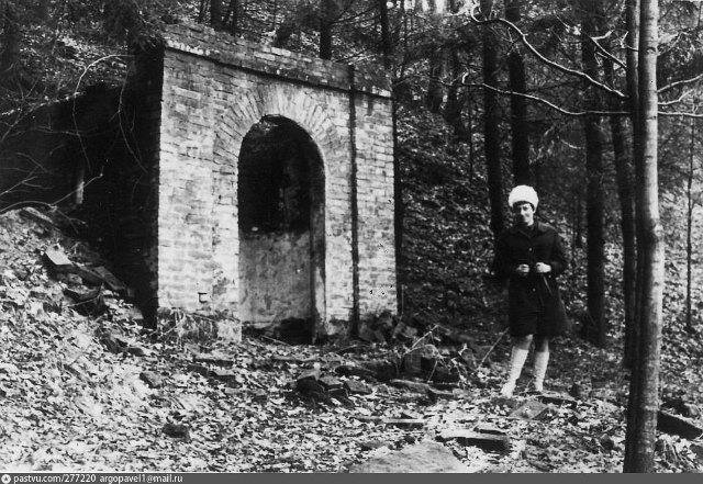 Kaple na historické fotografii | Foto: archiv Marie Bukovské | Licence: Všechna práva vyhrazena