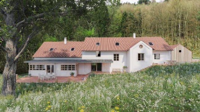 Stranné, usedlost – projekt na rekonstrukci | FOTO: Archiv Architektura srdcem s.r.o. | Všechna práva vyhrazena