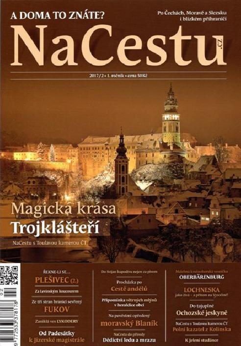 Druhé číslo časopisu představilo čtenářům například nově rekonstruované trojklášteří v Českém Krumlově  | Vlastivědný ústav, z.ú. | Všechna práva vyhrazena