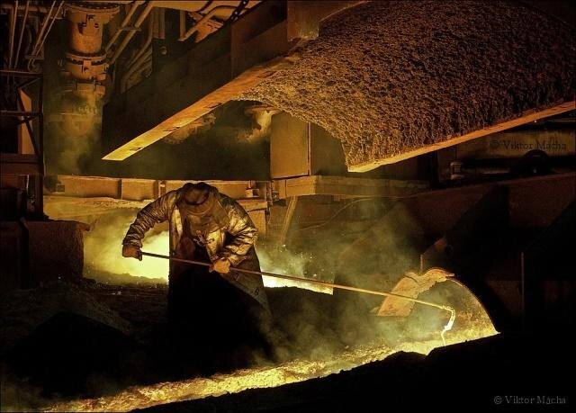 Třinecké železárny, Třinec | Foto: Mgr. Viktor Mácha, industriální fotograf | Licence: Všechna práva vyhrazena