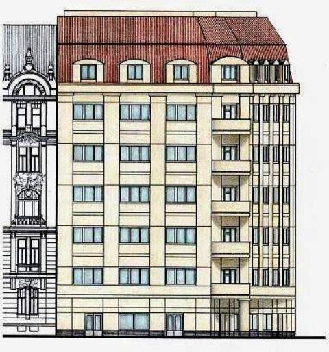 Návrh na přestavbu Tančícího domu, Praha | Ing. Jiří Stratil | Všechna práva vyhrazena