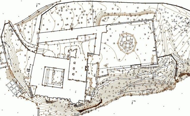 Klášter Sázava - tematická mapa  | Architektonické a geodetické měření - Ing. Jiří Chmelíř | Všechna práva vyhrazena