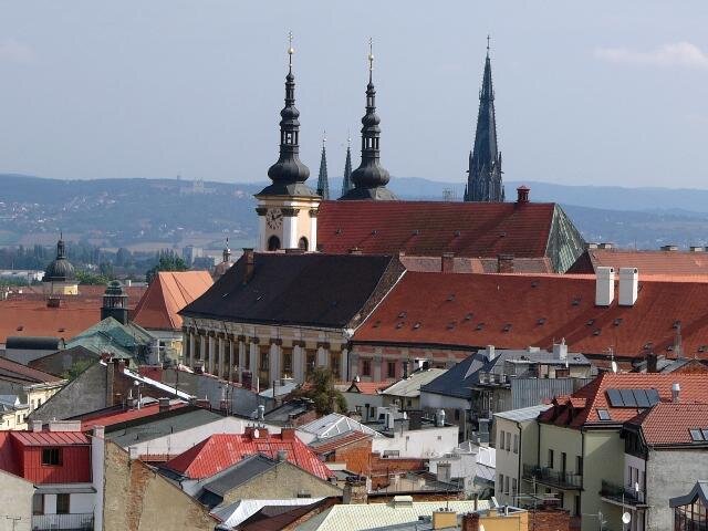 Střešní krajina historického centra Olomouce | Michal Maňas - Wikimedia Commons | Uveďte autora - Zachovejte licenci 3.0 Česko