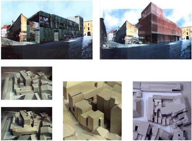 Olomouc, dostavba polyfunkčního objektu bloku Uhelná – Mlýnská v památkové rezervaci | Foto: Atelier Polách a Bravenec s.r.o. | Licence: Všechna práva vyhrazena