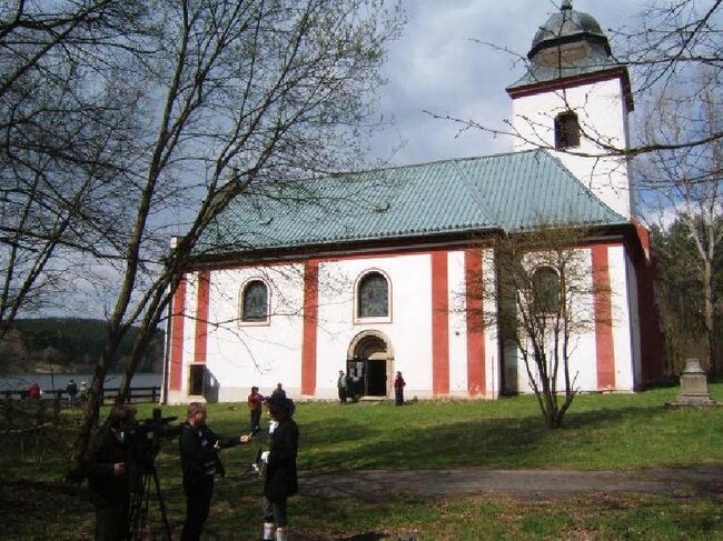 Zahrádka - kostel sv. Víta | Foto: Spolek Přátelé Zahrádky | Licence: Všechna práva vyhrazena