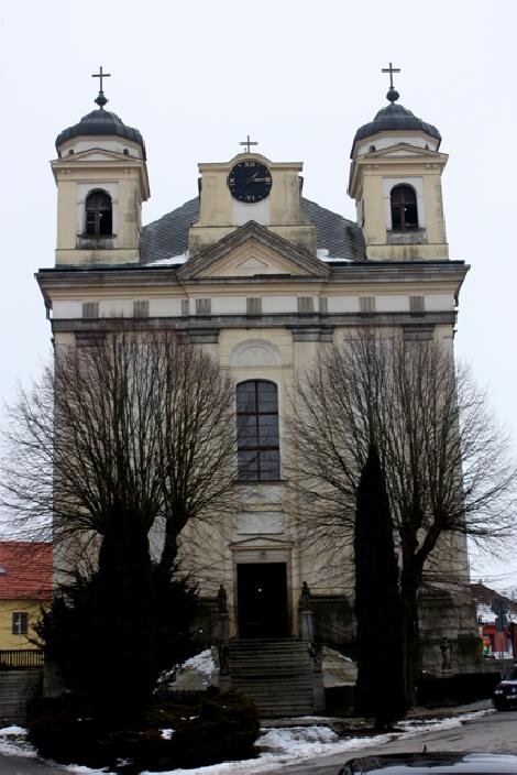 Batelov, kostel sv. Petra a Pavla – skenování fasády 3D skenerem | Foto: PROGEO Jihlava, spol. s r.o.| Všechna práva vyhrazena