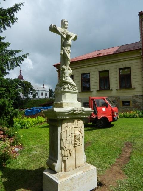 Křížek v Sedloňově | Foto: Aleš Holanec | Všechna práva vyhrazena
