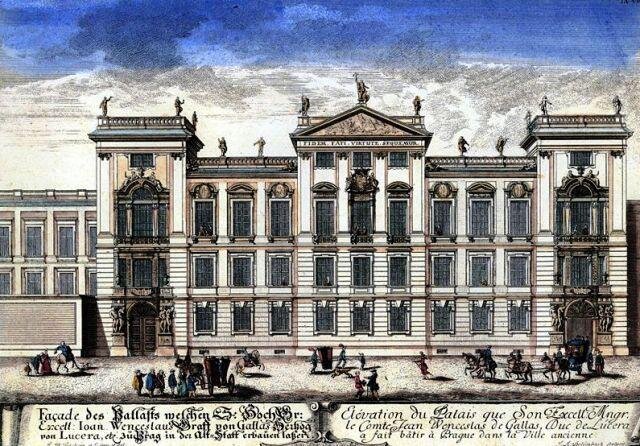 Clam-Gallasův palac, Praha | Autor: Johann Bernhard Fischer von Erlach - Wikimedia Commons | Licence: Uveďte autora 3.0 Česko