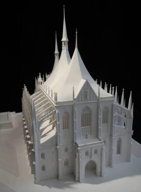 Chrám sv. Barbory v Kutné Hoře | Pavel Jedlička – Architektonické modely etc. | Všechna práva vyhrazena
