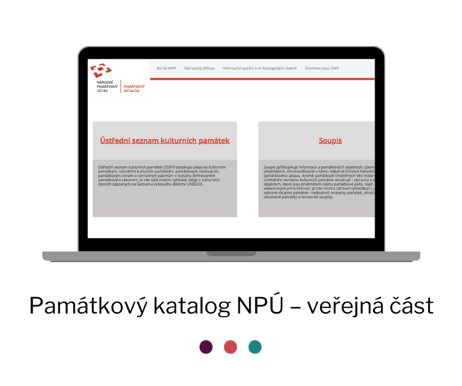 Památkový katalog – evidenční systémy vyvinuté pro potřeby Národního památkového ústavu – veřejná částí | © Axiell s. r. o.