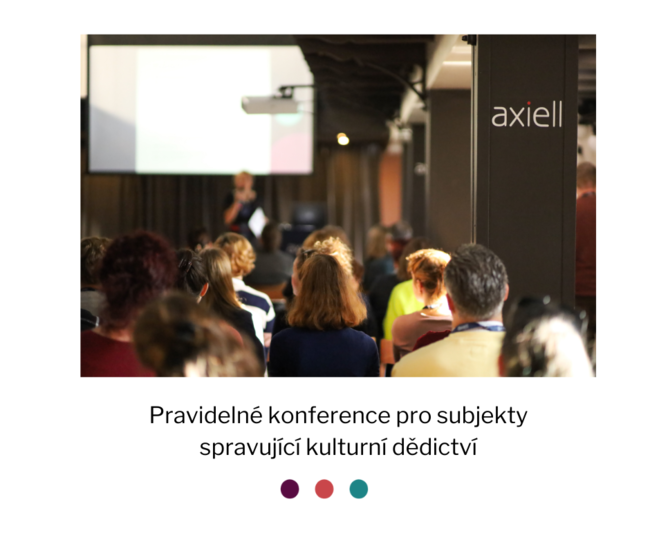 Pořadatelé pravidelných konferencí pro správce kulturního dědictví | © Axiell s. r. o.