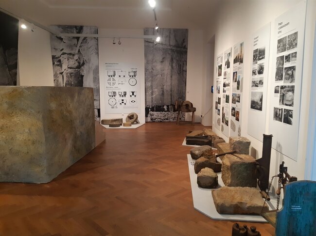 Oblastní muzeum Ústí nad Labem – výstava MY LOMY, Pískovcová krajina v rukou lamačů, projekt Éta 5 TAČR (2024) | © Archiv CDDKD