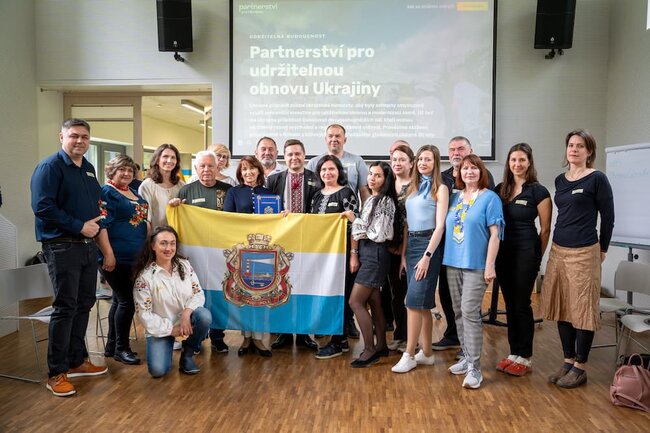 Partnerství pro Ukrajinu – projekt přípravy místních komunit na obnovu a modernizaci země | © Archiv Nadace Partnerství